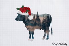 Double Exposure Christmas Sublimation Clipart Bundle PNG Product Image 11