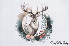 Gold and Black Christmas Clipart PNG Product Image 1