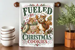 Christmas Towel PNG kitchen towel ,funny christmas kitchen Product Image 4