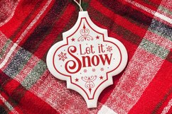 Christmas Baby Arabesque Ornament Bundle, Christmas SVG Product Image 8