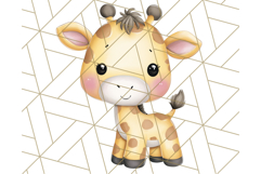 Cute Safari Animal Clipart PNG for Kids, African Wildlife Product Image 2