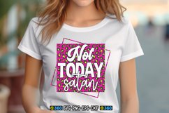 Not today satan PNG Product Image 1
