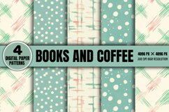 Retro Digital Paper Pattern Backgrounds PNG Product Image 1