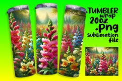 GIFT-WORTHY 20oz Tumbler Template , Flower Product Image 1