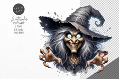 Halloween clipart, Witch clipart, Autumn clipart Product Image 1