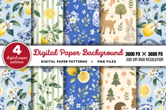 Digital Paper Background PNG Product Image 1