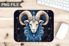 Aries Zodiac Sublimation Mouse Pad PNG Bundle Product Image 11