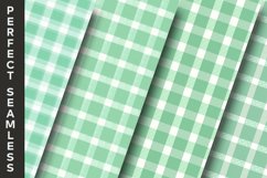 Mint Gingham Digital Papers 21 Variations Product Image 5