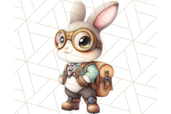 Vintage Steampunk Forest Animal PNG Clipart for Sublimation Product Image 2