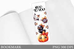 Halloween Bookmark Design. Cute Halloween Sublimation Product Image 1