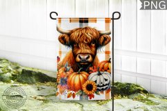 Fall Garden Flag Sublimation - Garden Flag PNG Design Product Image 1