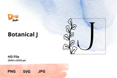 Botanical Monogram Product Image 1