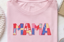 Vol.4 Patchwork Fabric Mama - PNG Product Image 10