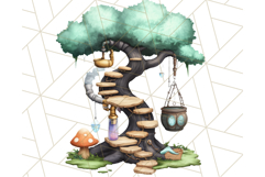 Vintage Steampunk Forest Animal PNG Clipart for Sublimation Product Image 2