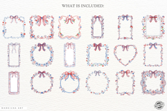 4th of July Frames Clipart Product Image 4