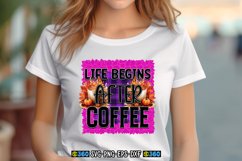 Life begins after coffee PNG Product Image 1