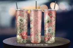 shabby chic tumbler