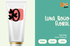 Luna Boho Floral Monogram Product Image 1