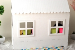 Miniature canopy bed digital file, dollhouse wooden frame Product Image 10