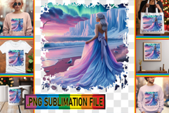 Playful TSHIRT Art PNG, Women Product Image 1