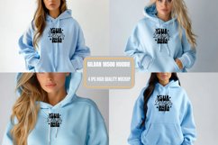 Gildan 18500 Hoodie Mockups, G185 Hoodie Sleeve Mockup Product Image 1