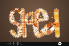 Preppy Floral Fall School Staff PNG Product Image 2