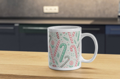 Cute Christmas Digital Paper, Cute Winter Pattern Product Image 10