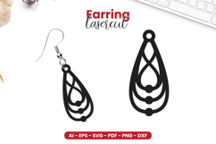 Earring LaserCut - Lasercut File Product Image 1