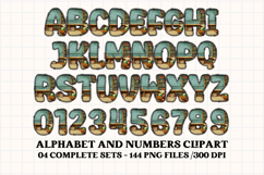 Back to School Alphabet png, letters doodle, school clipart Product Image 4