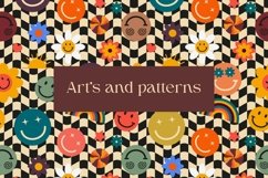Groovy pattern |Smiles pattern | Emoji pattern Product Image 2