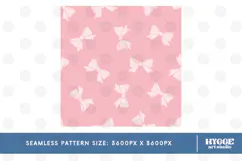 American 4th of July Patriotic Coquette Bow Seamless Pattern Product Image 2