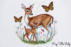 Woodland Animals Clipart Bundle PNG Product Image 11