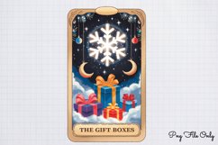 Christmas Tarot Card Clipart PNG Product Image 1