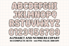 Mothers Day Floral Alphabet &amp; Seamless Patterns PNG Product Image 5