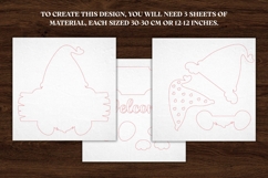 Valentine's Day Door Sign SVG Bundle | Door Hanger Laser Cut Product Image 10