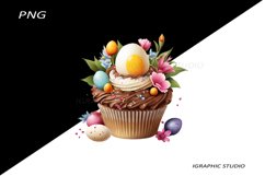 Easter Cupcake Clipart Product Image 1