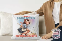 Pin Up Girl Sublimation Design Sarcastic Quote Tshirt PNG Product Image 3