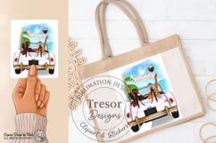Summer Girls Road Trip Design | Beach Vacation Best Friends Product Image 8