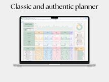 Habit Tracker, Daily Monthly Annual Planner in google sheets Product Image 2
