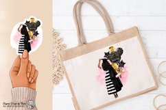 Graduation Sweatshirt PNG Black Girl Grad Balloon Design Product Image 10