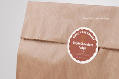 Bakery Label Sticker Template Editable Canva Template for Ho Product Image 5