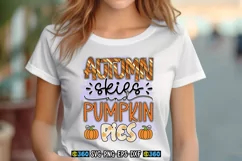 Autumn skies and pumpkin pies PNG Product Image 1