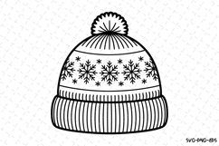 Christmas Cap Svg | Christmas Svg | Svg Cut Files Product Image 1