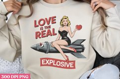 Pinup Girl Vintage Sublimation Bundle PNG Product Image 14