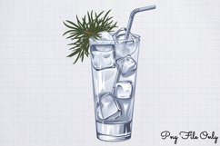 Silver Christmas Clipart Sublimation Bundle PNG Product Image 11