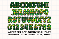 ST PATRICK Alphabet PNG Clipart, St Patrick letters doodle Product Image 2