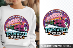 I&#039;m not always a Sublimation Design - Funny Skeleton PNG Product Image 1
