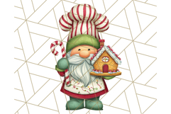 Christmas Gnome Clipart, Holiday Gnomes PNG Illustrations Product Image 2