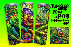 Inspired 20oz Tumbler Wrap Template , Animals Product Image 1