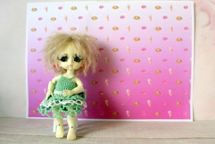 Dollhouse wallpaper donut nursery BJD doll prop download Product Image 10